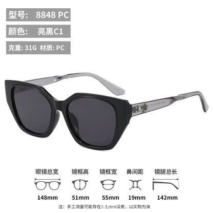 Women's Cat Eye Sunglasses for Women UV400 Gradient Lenses Casual Streetwear Shades Ladies Sun Glasses Lentes De Sol Mujer