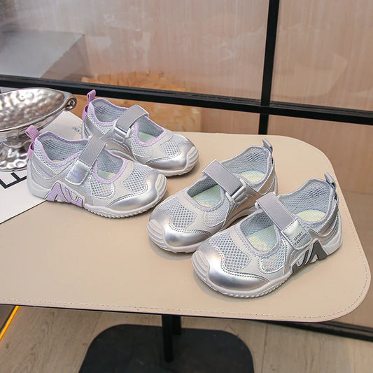 Children Sport Sandals Kids New Summer Mesh Breathable Lightweight Sneakers for Boys Girls Outdoor Casual Walking Shoes