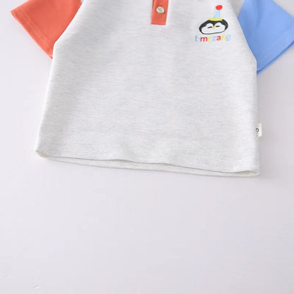 New Toddler Summer Baby Boys/Girls Clothes Sets Children Cartoon T-Shirt + Shorts 2Pcs/Set Infant Kids Fashion Cotton Tracksuits