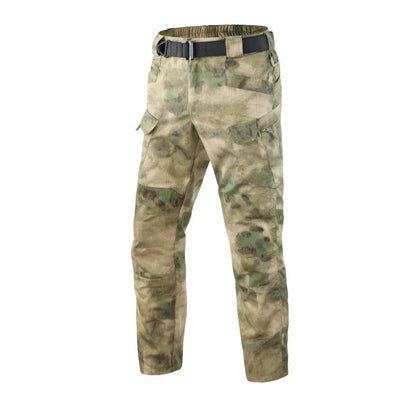 Men New Tactical Pants Multiple Pockets Waterproof Abrasion Resistant Cargo Trousers Outdoors Hiking Climbing Training Pant