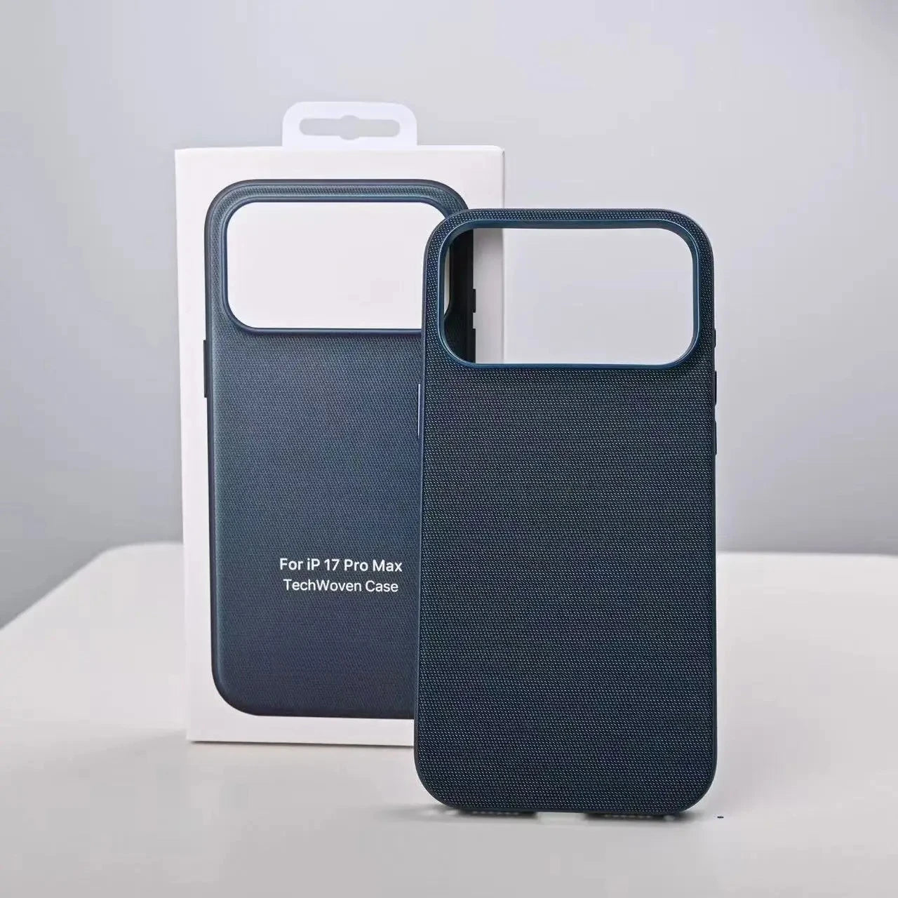 Official 1:1 High Quality Technology Woven Case for IPhone 17 Pro Max for Magsafe Wireless Charging Protect Cover Animation Case