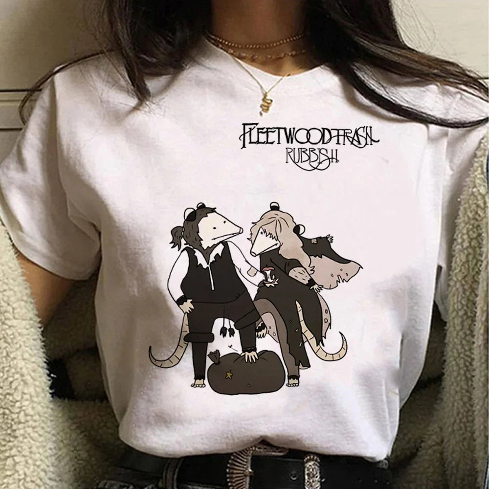 Rumours Fleetwood Mac top women Y2K harajuku anime t shirt female harajuku clothing