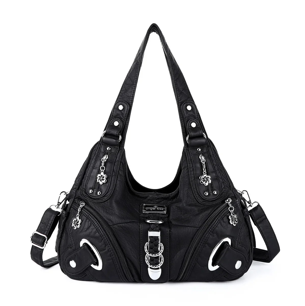 Vintage Women Handbags Shoulder Bag Top-handle Handbag Fashion Vintage Dumpling Pack Shoulder Bag Tote Bag Hobos Large Purse