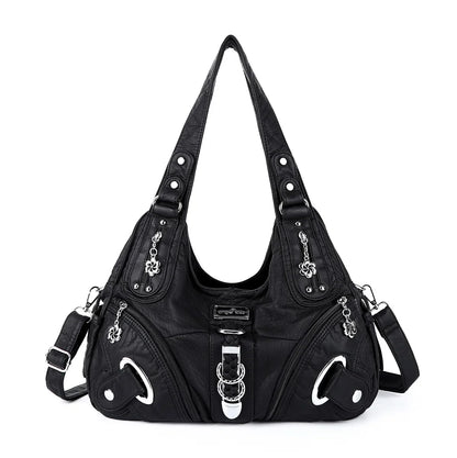 Vintage Women Handbags Shoulder Bag Top-handle Handbag Fashion Vintage Dumpling Pack Shoulder Bag Tote Bag Hobos Large Purse