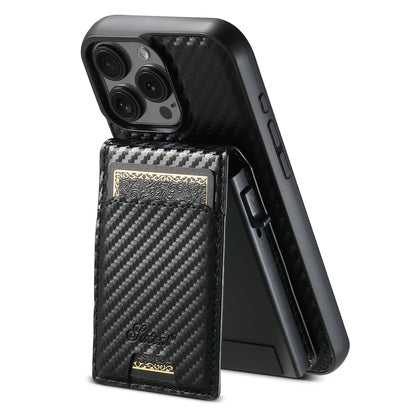 For iPhone 17 Air/16/15/14/12/13 Promax Plus all-inclusive TPU magnetic card holder for inserting leather mobile phone cases