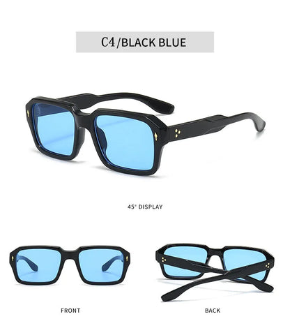 Square Sunglass Men Fashion Sunglasses Women 2025 Trendy Vintage Fashion Glasses Retro Gafas De Sol Hombre Lunette Soleil Femme
