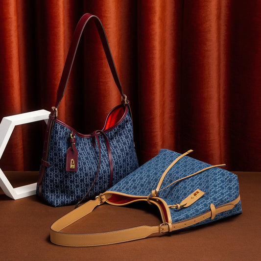 Fashion Classic Retro Women's New Shoulder Bag Business Office Letter Small Bag Accessory Design Shoulder Bag