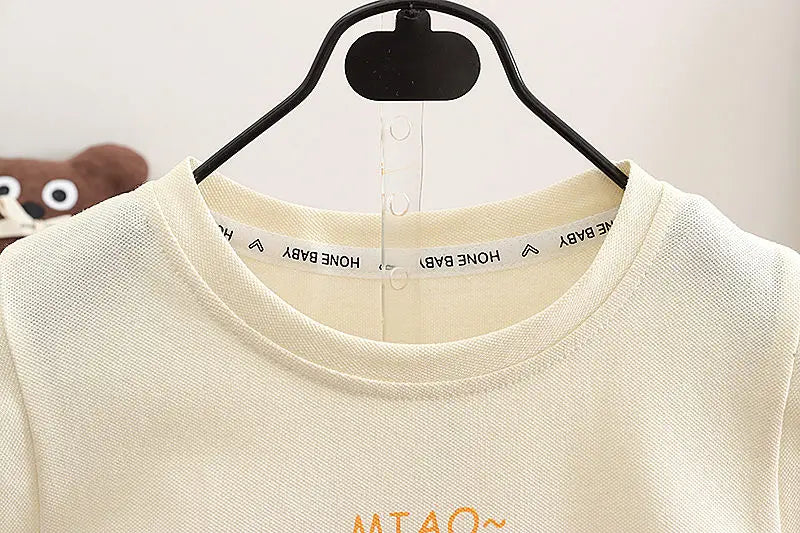 Summer Kids Clothes Suit Children Boys Cartoon Cat Vest T Shirt Shorts 2Pcs/sets Toddler Fashion Clothing Infant Tracksuits