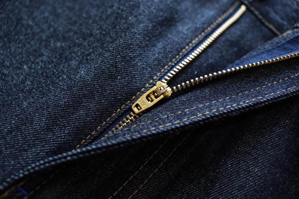 SZ6601-10OZ Men Jeans Selvedge Sanforized Denim Jeans Summer Indigo Jeans for Man Regular Fit Straight Leg 10 Oz