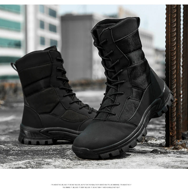 Men Tactical Boots Waterproof Hiking Shoes Brand Ankle Plus Climbing Shoes Size Boot Free Shipping Outdoor Casual