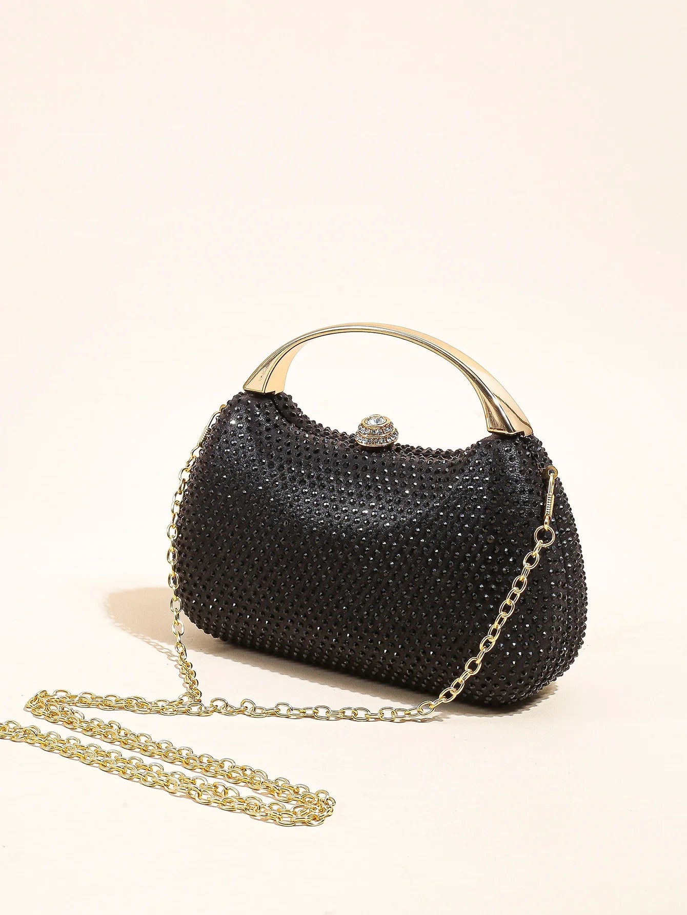 Mini Hot Diamond Shell Box Handy Dinner Bag