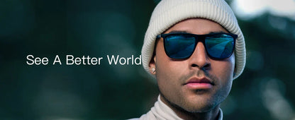 Square Polarized Sunglasses for Men Ultralight Carbon Fiber Sun Glasses Driving Fishing Golf Sports UV400 Protection