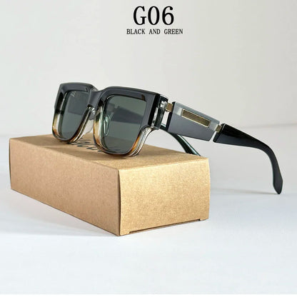 New Square Sunglass Men Luxury Sunglasses Women Vintage Fashion Glasses Summer Vacation Gafas De Sol Hombre Lunette Soleil Femme