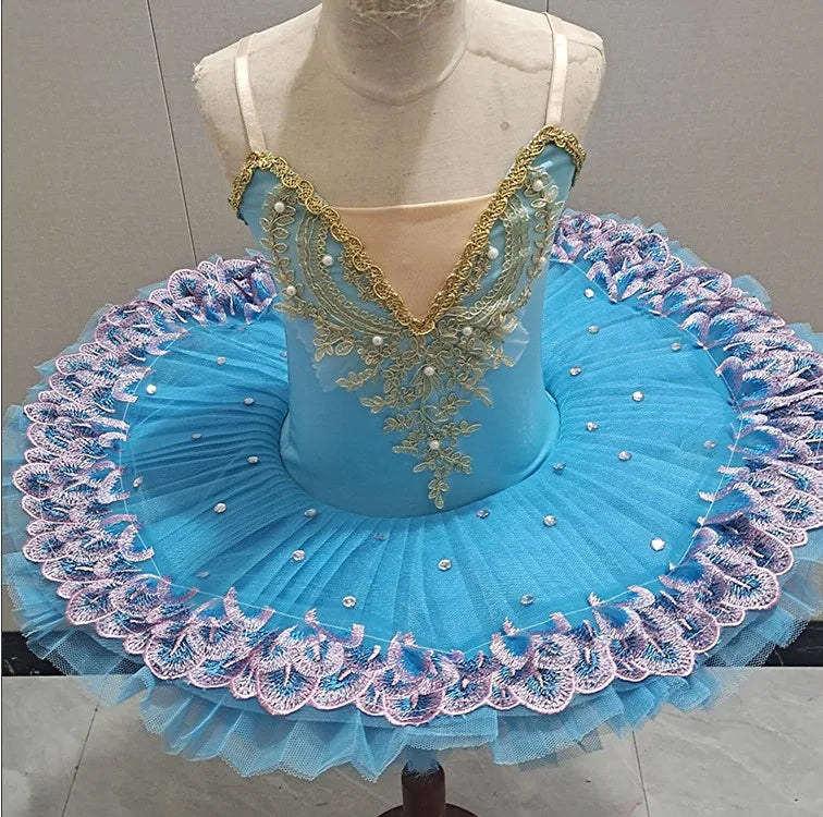 Summer Ballet Dresses Kids Outfit Dance Costumes Girls Clothes Vestidos Ballerine Girl Dress Tutu Ballet Leotards Children's Day