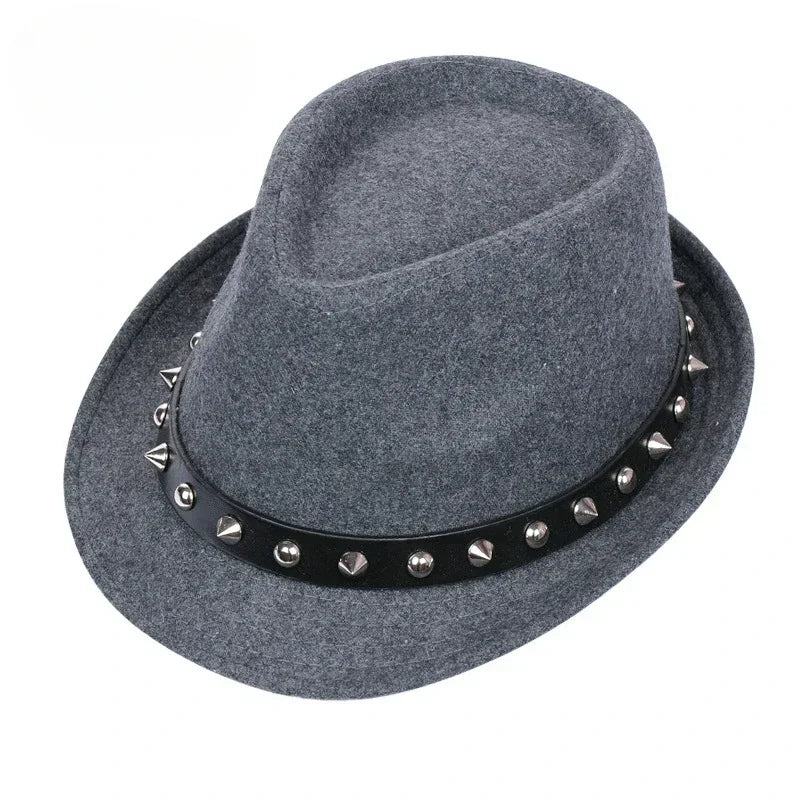 Winter Solid Fedoras For Men Top Jazz Hat Adult Bowler Hats Classic Version Chapeau Hats