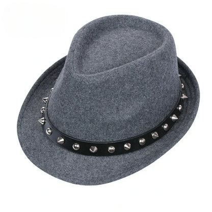 Winter Solid Fedoras For Men Top Jazz Hat Adult Bowler Hats Classic Version Chapeau Hats
