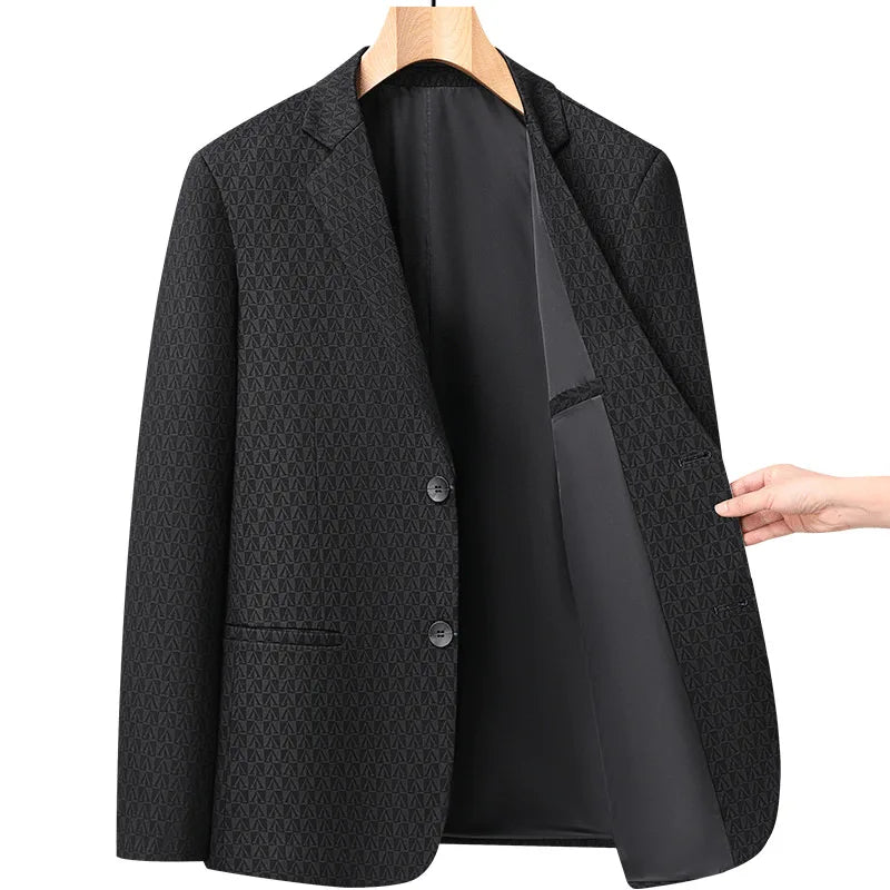 10 Colors Men's Casual Blazer 2026 Spring New Comfortable Single Breasted Suit Jacket for Men