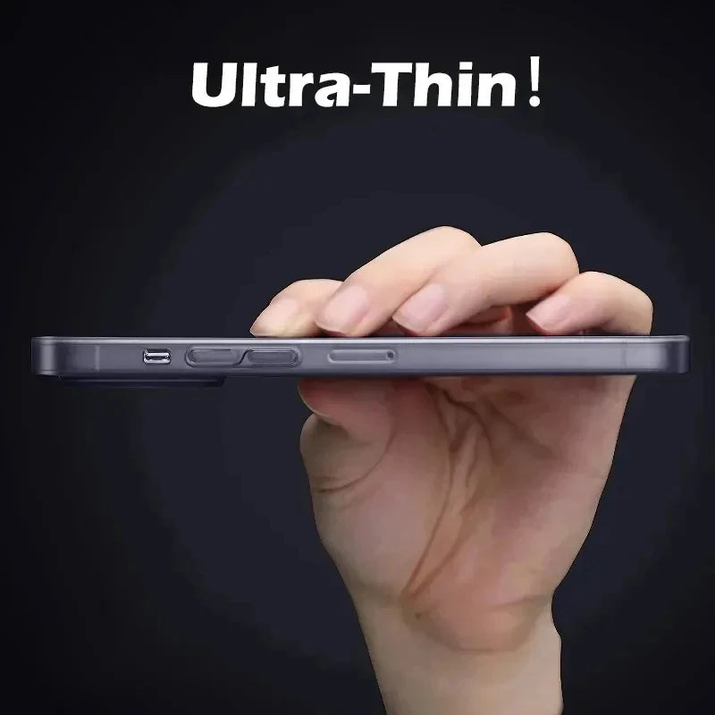 Slim Cover Cases New Ultra Thin Matte Phone Case For Iphone 11 12 13 14 15 16 17 Plus Pro Max Mini X Xr XsMax Air