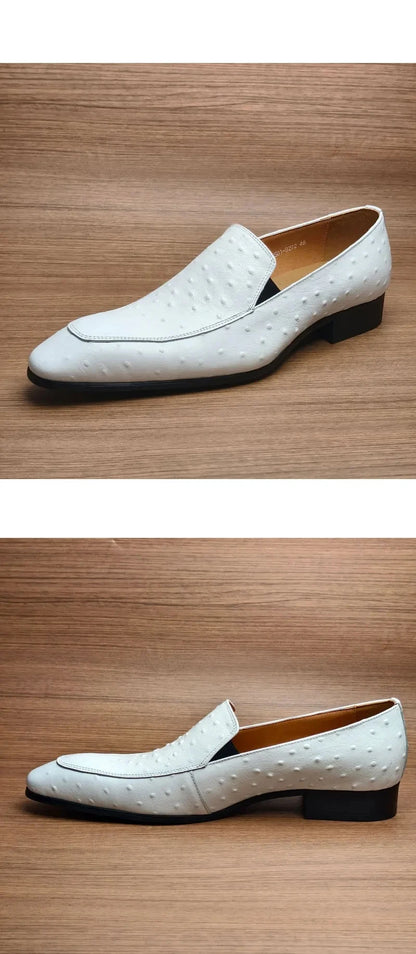 Premium Fashion Men's Casual Shoes Loafer for Men Camel Design Slip-on Mens Dress Leather Daily Wear Zapatos De Vestir Hombre