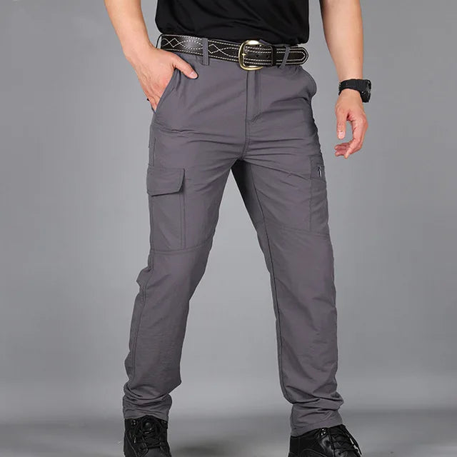 Male Cargo Pants Men Army Military Tactical Pants Streetwear Jogger Trekking Hiking Mountain Work Tourism Trousers Slim Fit