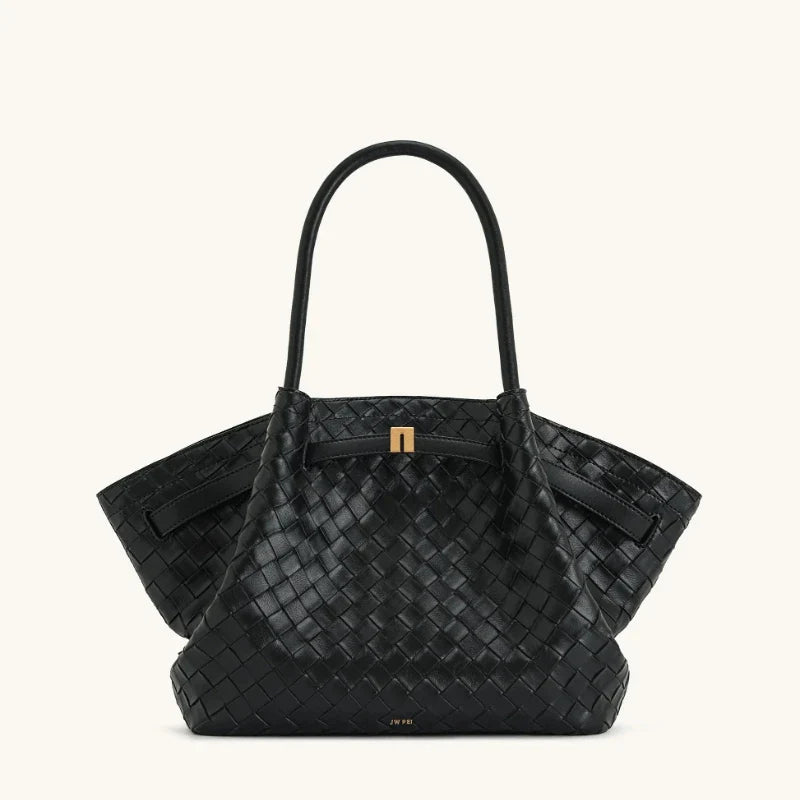 Women's High Quality Vintage Dumpling Bag Black Faux Suede, Vegan Leather Crossbody Shoulder Tote Handbag for Everyday