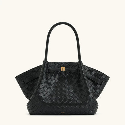 Women's High Quality Vintage Dumpling Bag Black Faux Suede, Vegan Leather Crossbody Shoulder Tote Handbag for Everyday