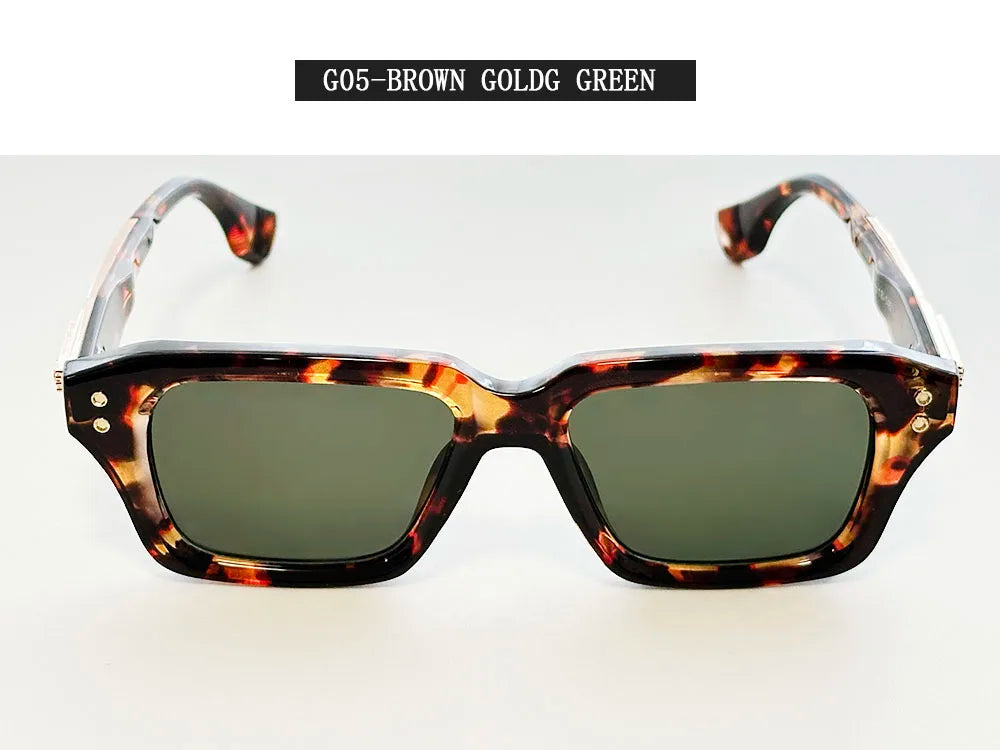 Luxury Sunglass Men Vintage Square Sunglasses Women Trendy 2026 Fashion Glasses  Dropshipping Shades Gafas De Sol Hombre Okulary