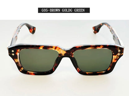Luxury Sunglass Men Vintage Square Sunglasses Women Trendy 2026 Fashion Glasses  Dropshipping Shades Gafas De Sol Hombre Okulary