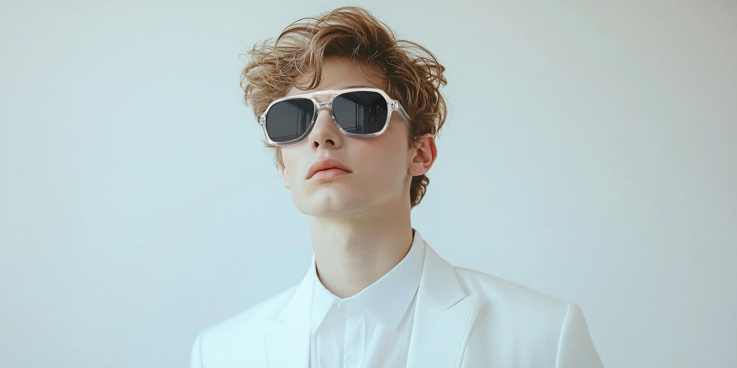 New Arrivals Aviator Polarized Sunglasses Handmade Acetate UV400 Protection Square Pilot Sun Glasses for Women Men