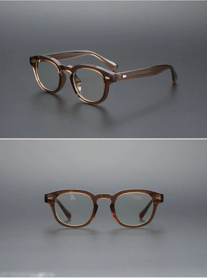 Fashion Simple Round Geometric Design Women's Anti-Blue Light Glasses Men's Reading Glasses Customizable Prescription