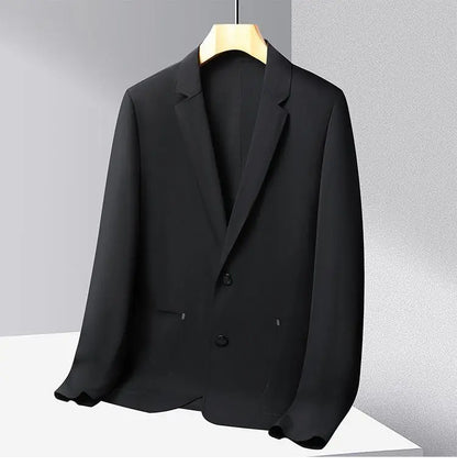 Sunscreen Jacket Blazer - Men's Fashionable Lightweight Business Casual Versatile Casual Cool and Light Thin Elastic Blazer