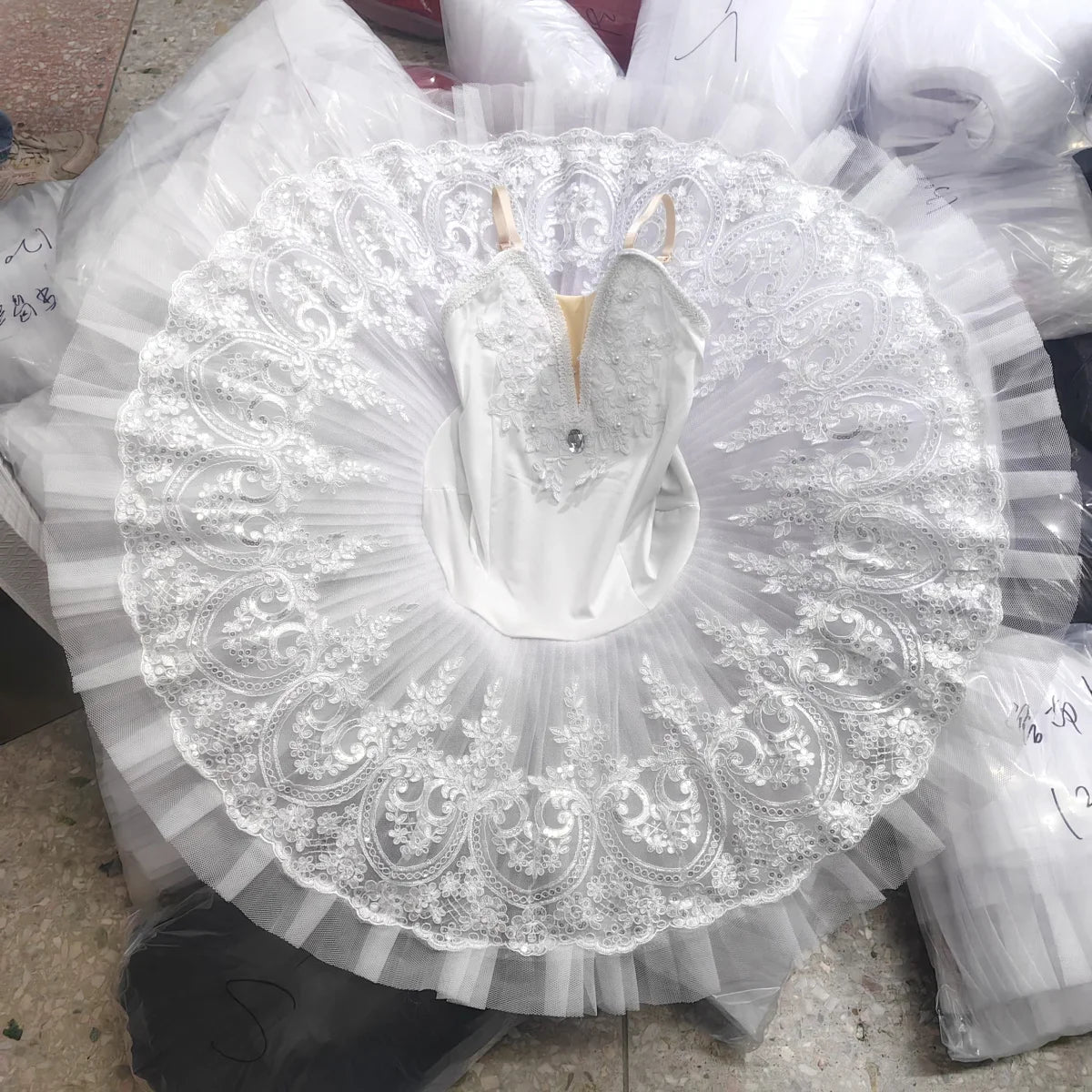 Professional Ballet Tutu Adult Child Ballerina Dress Kids Toddler Girl Clothes Swan Stage Wear Halloween Costumes For Women