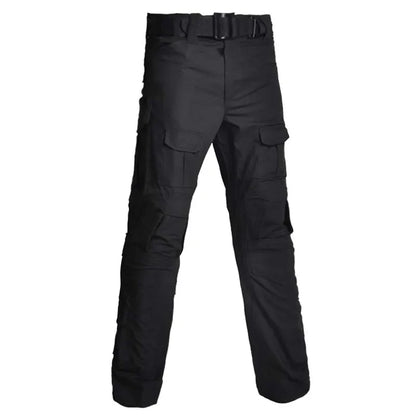 Tactical Military Camo Pants Men Multi Pockets Cargo Trousers with Protective Knee Pads for Hunting Airsoft Wargame