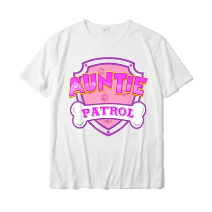 Dog Patrol Shirt Women's Clothing Funny Gift Birthday Party Family Clothing T-Shirt Birthday Gift Top Tee Shirt Women Clothing