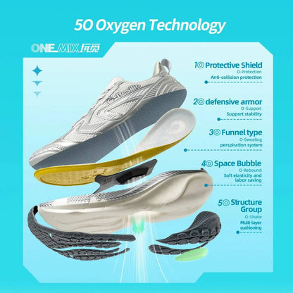 2026 Lightweight Dad Damping Sneakers Men Cushioning Running Sports Casual Shoes For Women Soft And Elastic 25216