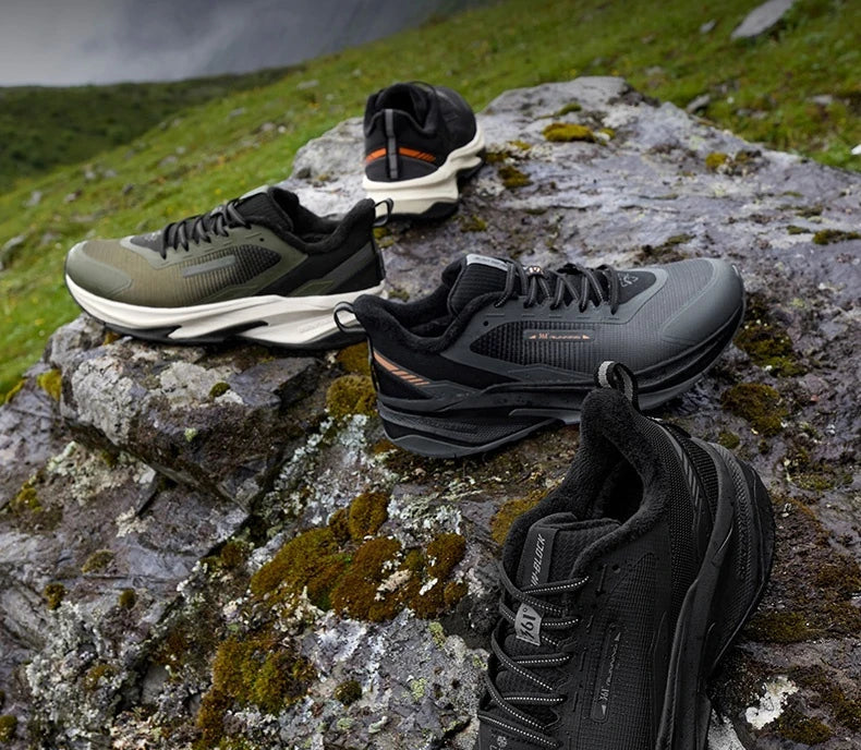 Men Running Shoes New Winter Mesh Lightweight Versatile Rebound Plush Warm Male Sneakers 672442220B