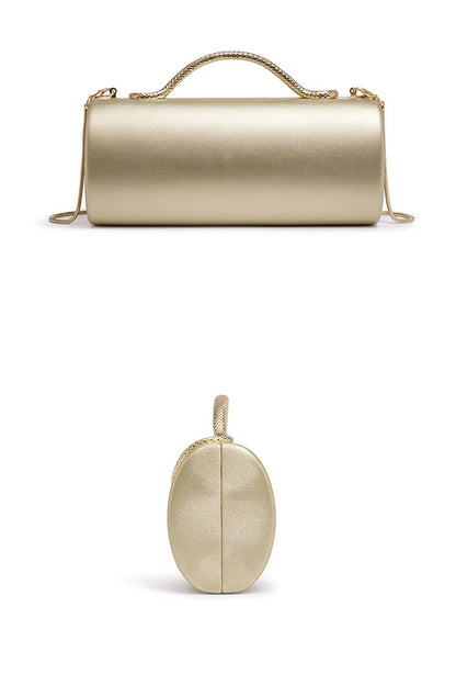Luxury Designer Women's Dinner Bag with Metal Top Handle Single Shoulder Bag And Wallet for Wedding Cosmetics 2025 New Model