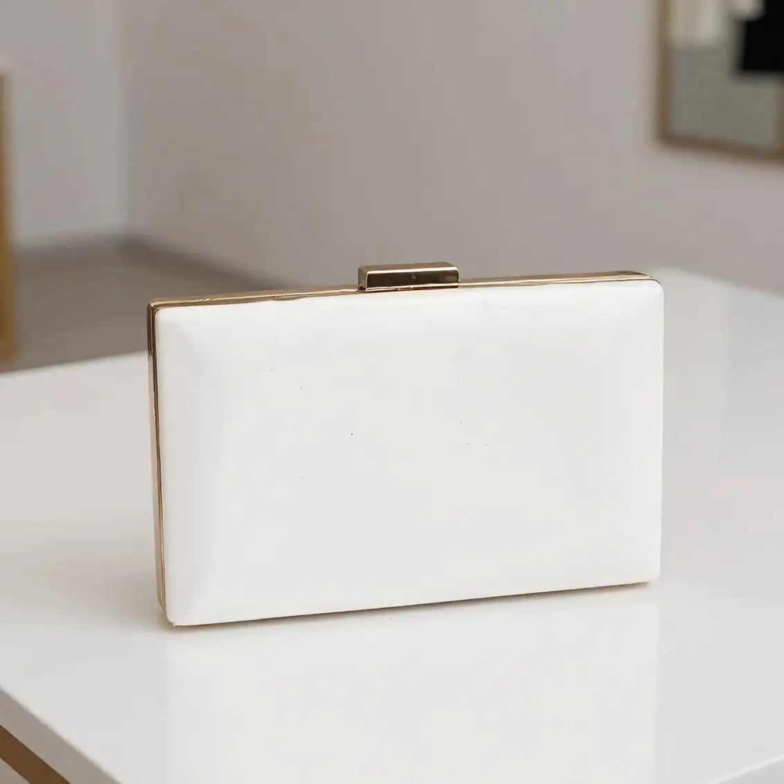PU Fashion Female Evening Bags Golden Luxury Small Clutch Chain Shoulder Flap Design Handbags Purse