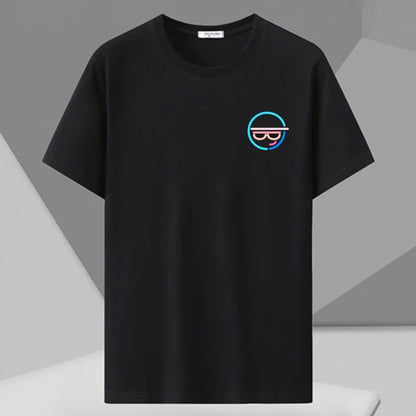 Plus Size Printed T Shirt Men 5XL 6XL 7XL 180kg Loose Short Sleeve Tee Oversized Tops Big Size Men Clothing 티셔츠 반팔 남자 Camiseta