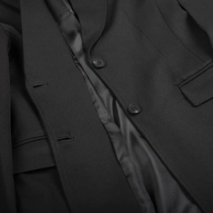Women Elegant Waist-Hugging Blazer Single Buttons Blazer with Shoulder Pads New 2025 Spring Fall Fashion Basic Blazer