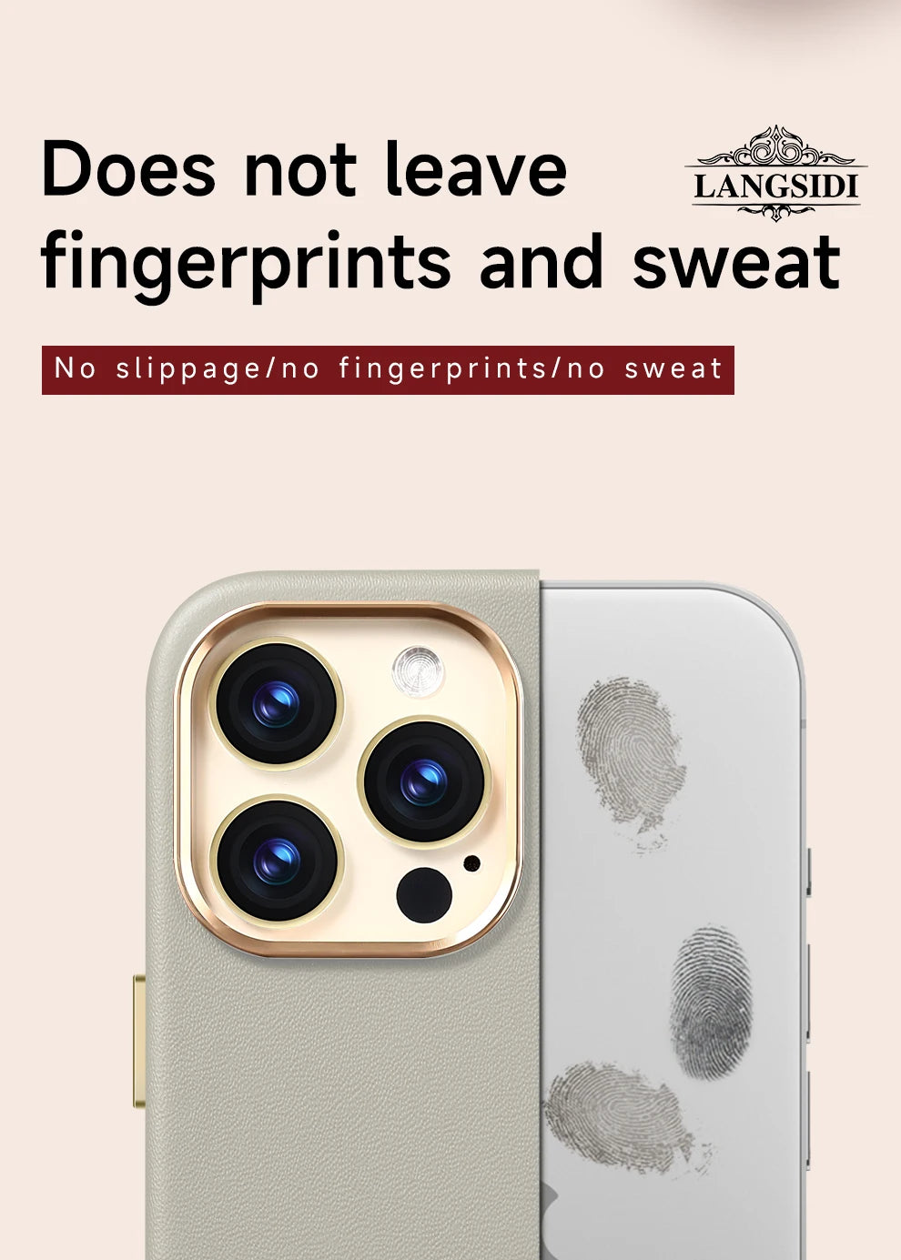جراب هاتف جلدي أصلي مغناطيسي من LANGSIDI لهاتف iPhone 12 13 14 Pro 14 Plus 14pro شحن لاسلكي لجراب Magsafe