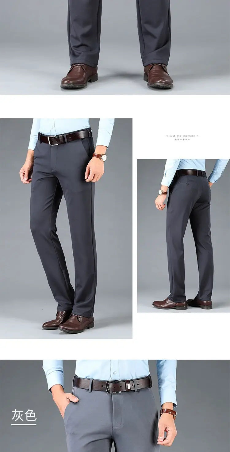 10XL Oversize Men Business Pants Winter Men's Trousers Man Casual Formal Tailoring Clothes Social Suit Clothing Slacks PantsMens
