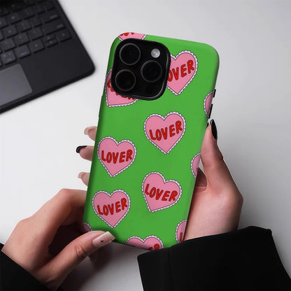 Lover Hearts GalorePhone Case for Magnetic  for IPhone 17 16 15 14 13 Pro Max Plus Single Double-layer Tough Case