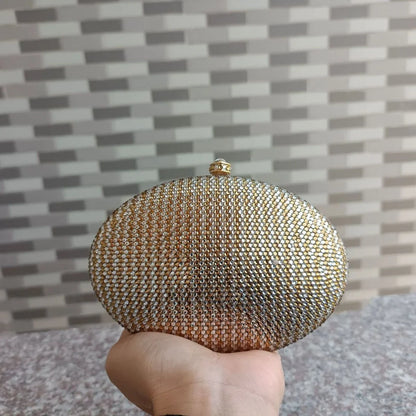 Elegant Bridal Wedding Party Evening Bag for Women Dinner Handbag Luxury Red Diamond Gorgeous Full Crystals Clutch Purses