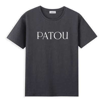 2024 Hot Sales Japan Style Cotton O-Neck Fashion Letter Printed Tees Summer Harajuku Women Loose Short Sleeve T-shirt