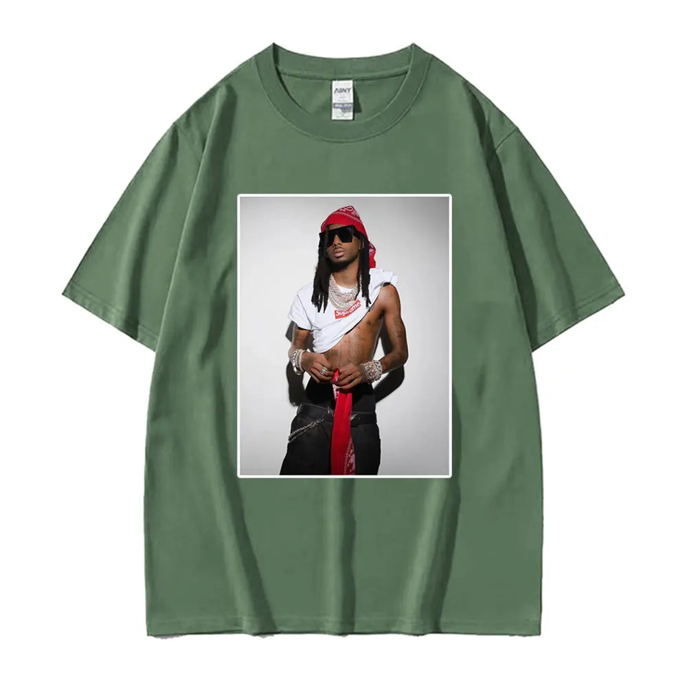 Playboi Carti Inspired Streetwear Tee Shirt Vintage Style Rap Aesthetic T-Shirt Men Women Harajuku Hip Hop High Quality T Shirts
