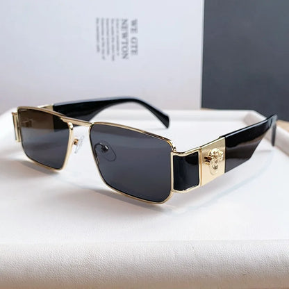 New Fashion Brand Luxury Designer Sunglasses Men Women 2026 Leopard Vintage Elegant Shades Glasses Trendy Travel Top Sunglasses