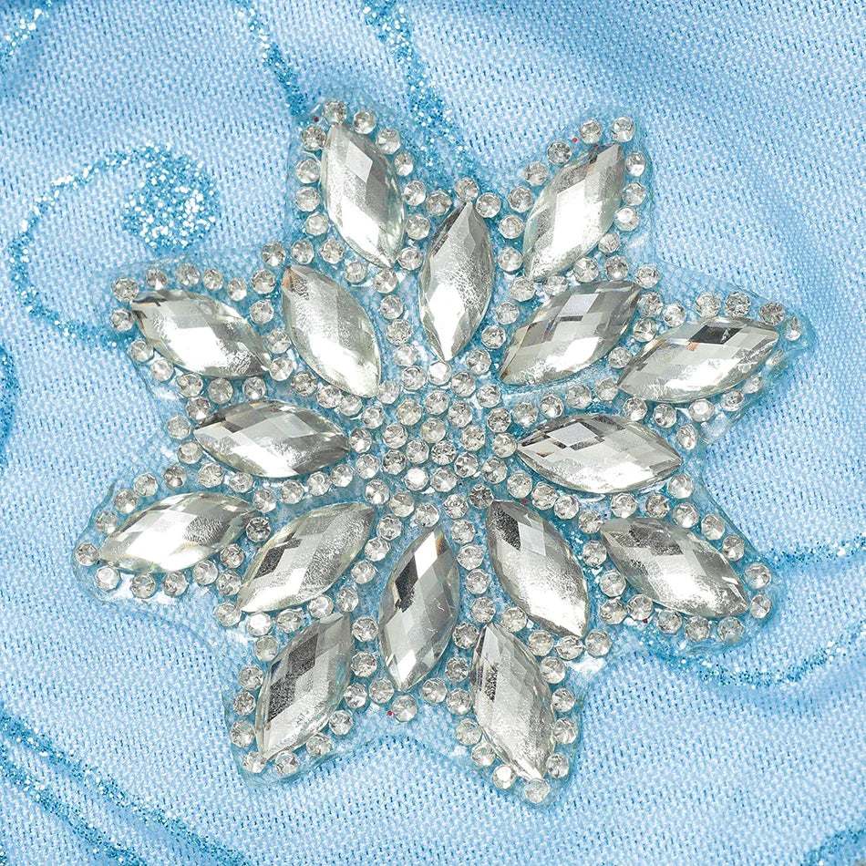 Snow Queen Elsa Long Sleeve Costume Girls Princess Dress Toddler Halloween Cosplay Clothes Birthday Party Vesidos For 2-10 Years