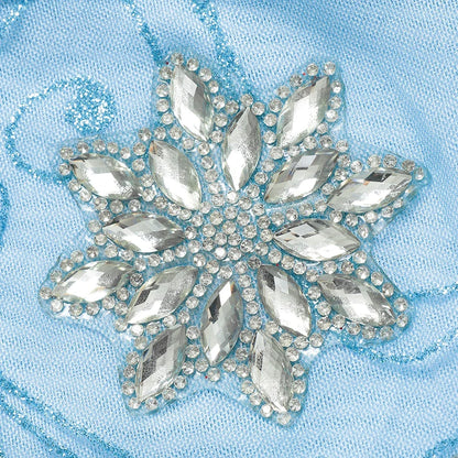Snow Queen Elsa Long Sleeve Costume Girls Princess Dress Toddler Halloween Cosplay Clothes Birthday Party Vesidos For 2-10 Years