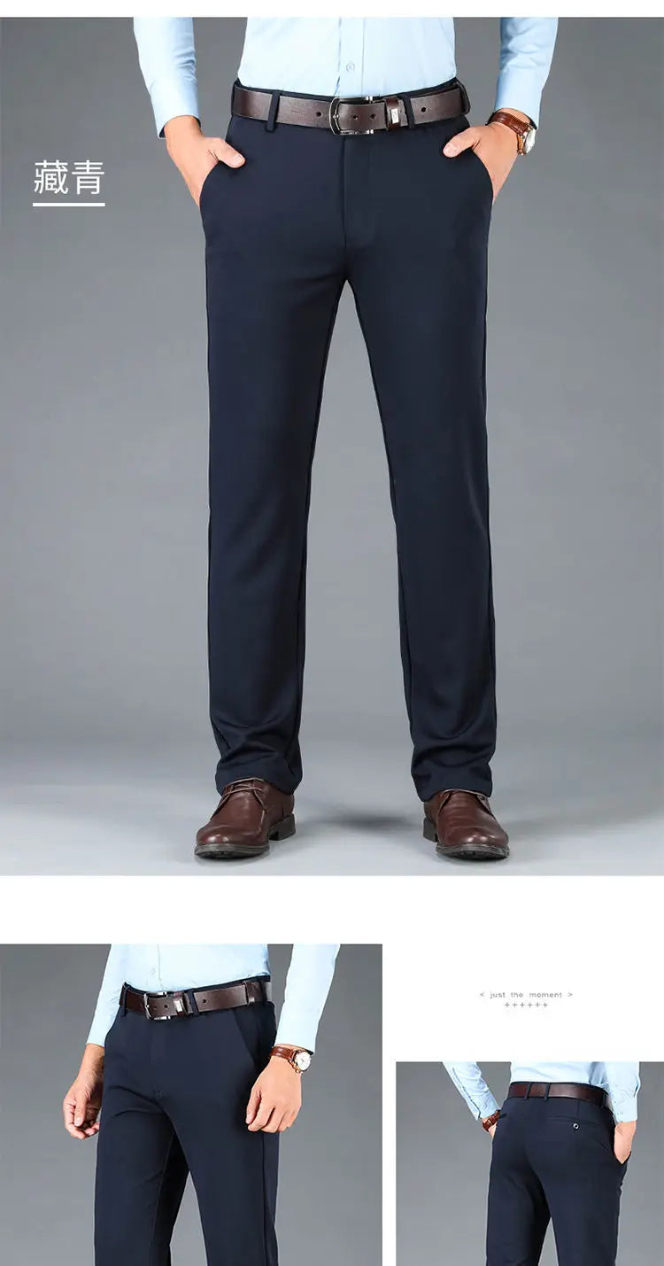 10XL Oversize Men Business Pants Winter Men's Trousers Man Casual Formal Tailoring Clothes Social Suit Clothing Slacks PantsMens